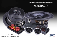 Steg ME650C II 2- Way Component Speakers 