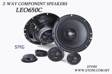 Steg LEO650C 2- Way Component Speakers 