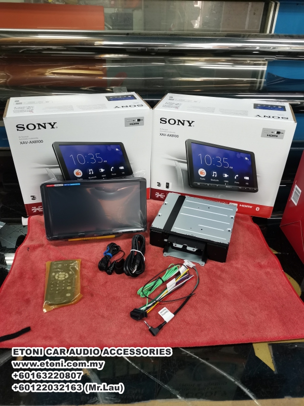 Sony XAV-AX8100 1-Din 8.95 Receiver with Android Auto & Apple CarPlay