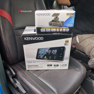 Kenwood DDX919WS (bundled with DRV-N520) 6.8" HD Apple CarPlay Android Auto Bluetooth Spotify 200mm Receiver