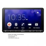 Sony XAV-AX8100 1DIN chassis 8.95” floating LCD screen with Apple Car Play, Android Auto, Media Receiver with Bluetooth
