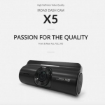 IROAD X5 DASH CAM FRONT & REARVIEW FULL HD +32GB MICRO SD CARD